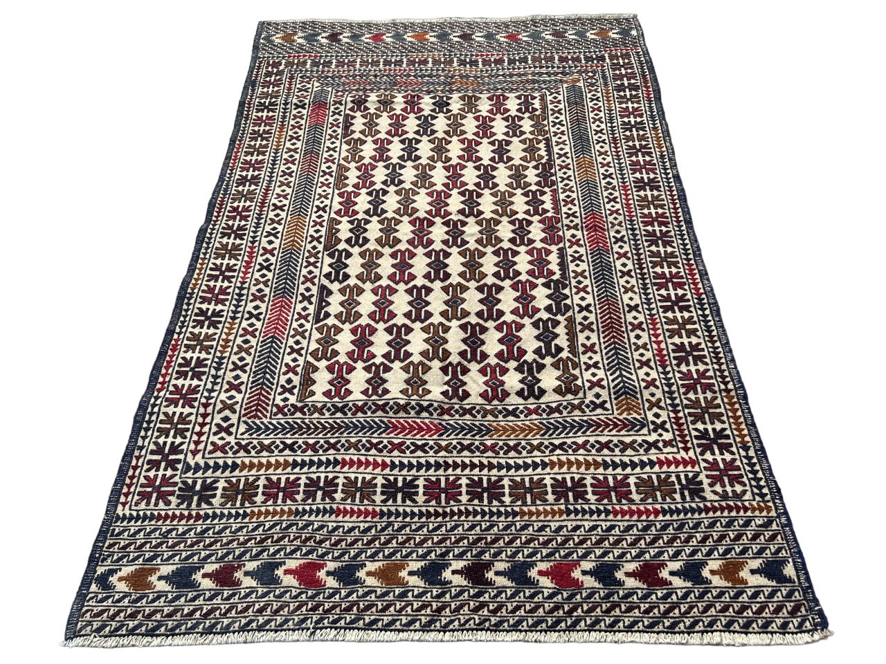 Handmade Mushwani Balouch 196x127cm