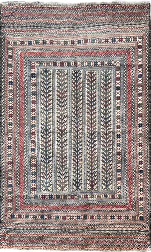 Handmade Mushwani Balouch 181x132cm