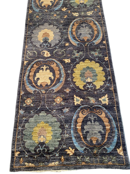 Central Asia Suzani Design 507x82cm | Rug# 26797