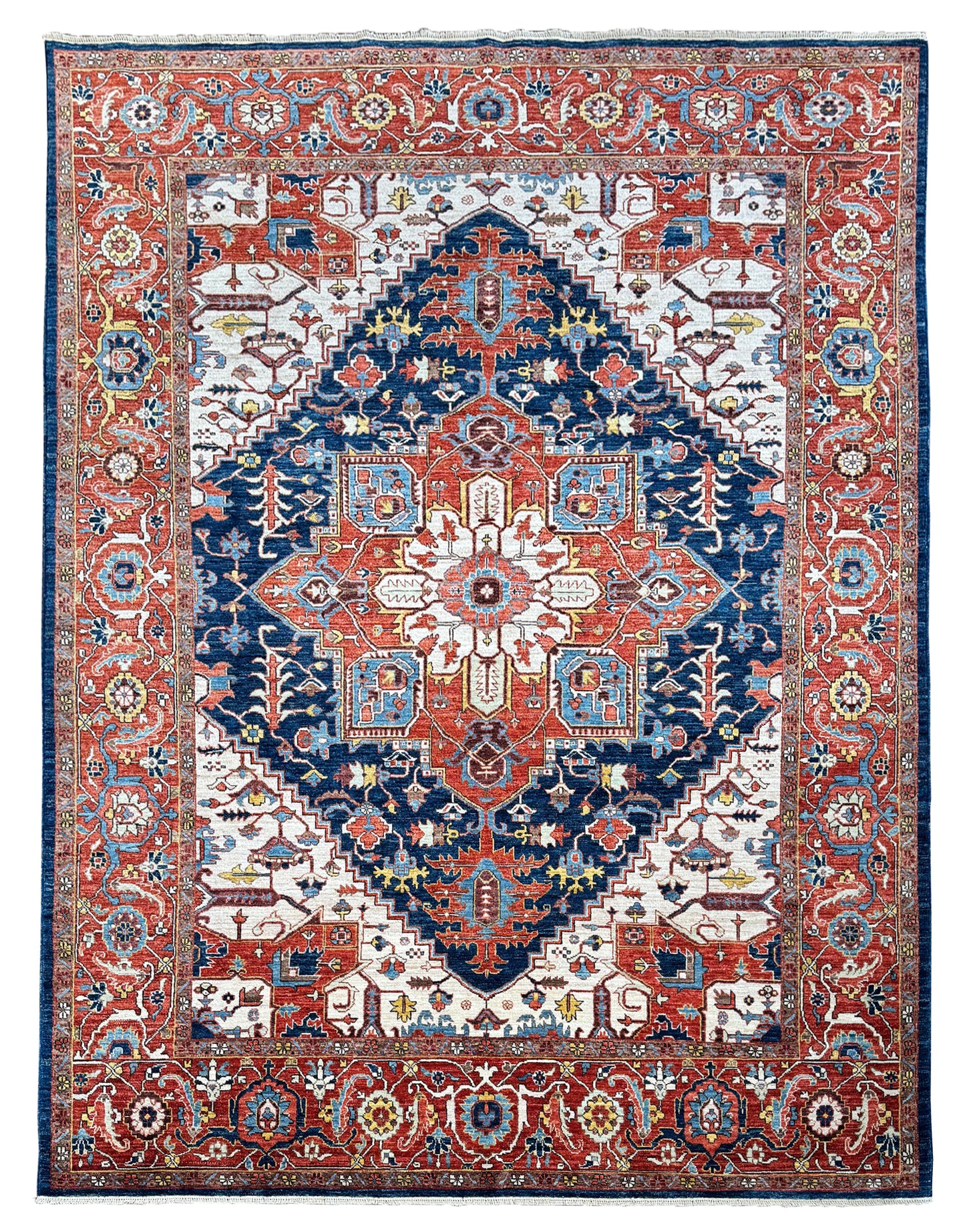 19th.c Serapi-Heriz inspired 305x234cm | Rug# 26804