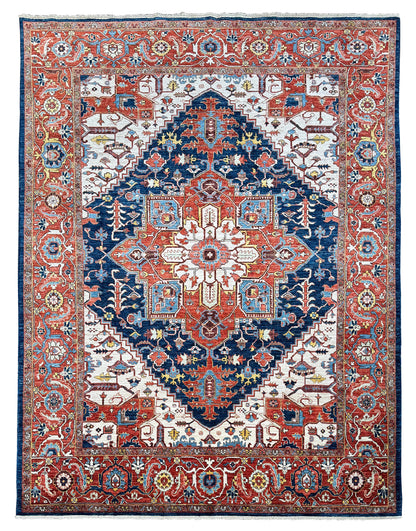 19th.c Serapi-Heriz inspired 305x234cm | Rug# 26804