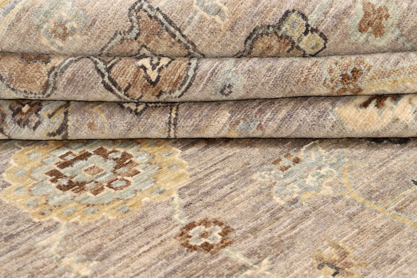 Afghan Turkaman weave, 19th-century Heriz design 366x271cm | Rug# 26911
