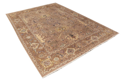 Afghan Turkaman weave, 19th-century Heriz design 366x269cm | Rug# 26912