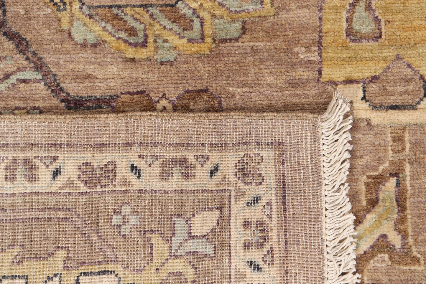 Afghan Turkaman weave, 19th-century Heriz design 366x269cm | Rug# 26912