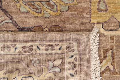 Afghan Turkaman weave, 19th-century Heriz design 366x269cm | Rug# 26912