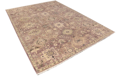 Afghan Turkaman weave, 19th-century Heriz design 369x274cm | Rug# 26913