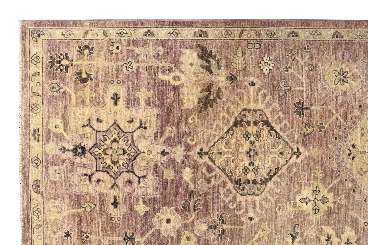 Afghan Turkaman weave, 19th-century Heriz design 369x274cm | Rug# 26913