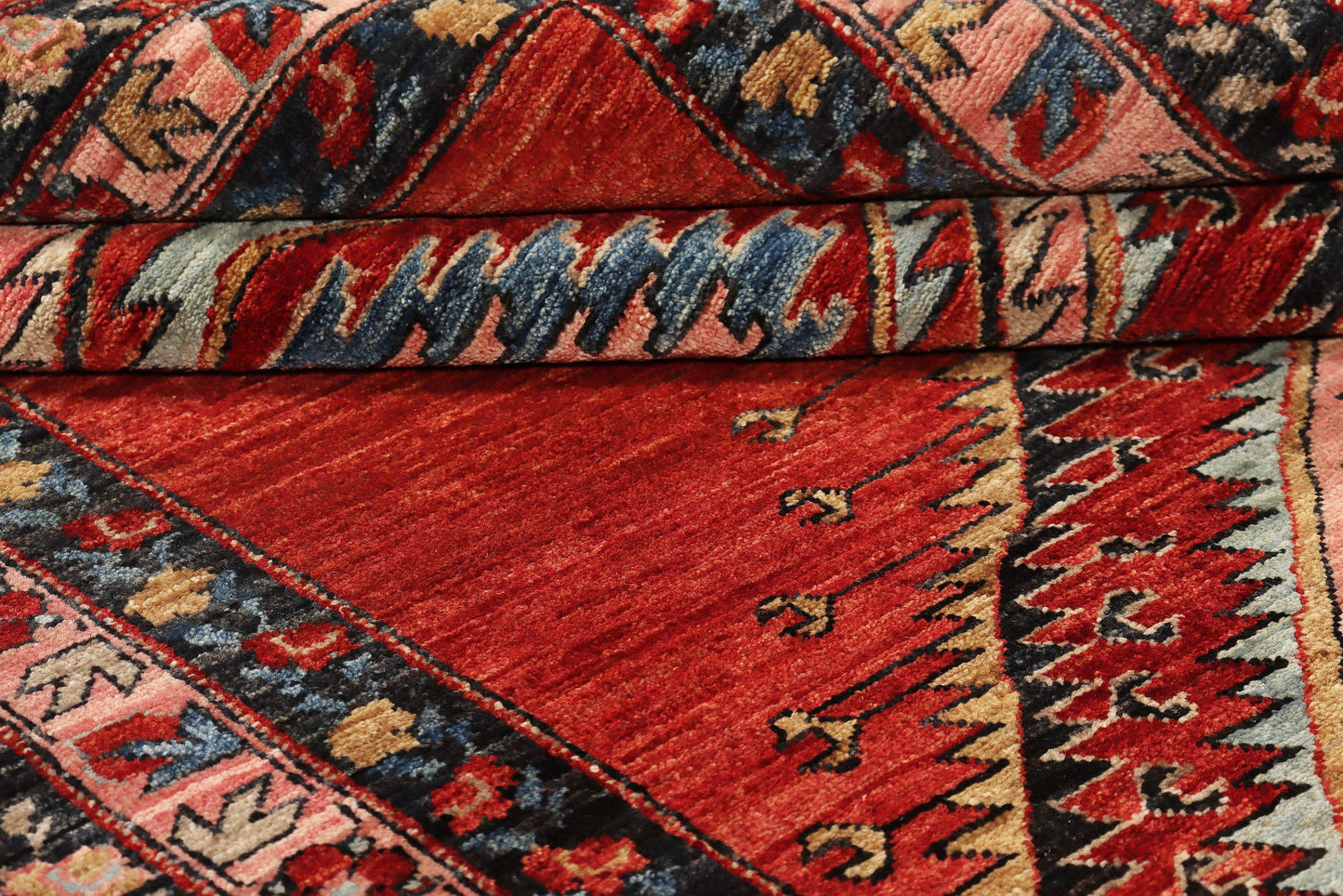 Afghan Turkaman weave in 17th-century Anatolian design 180x125cm | Rug# 26925