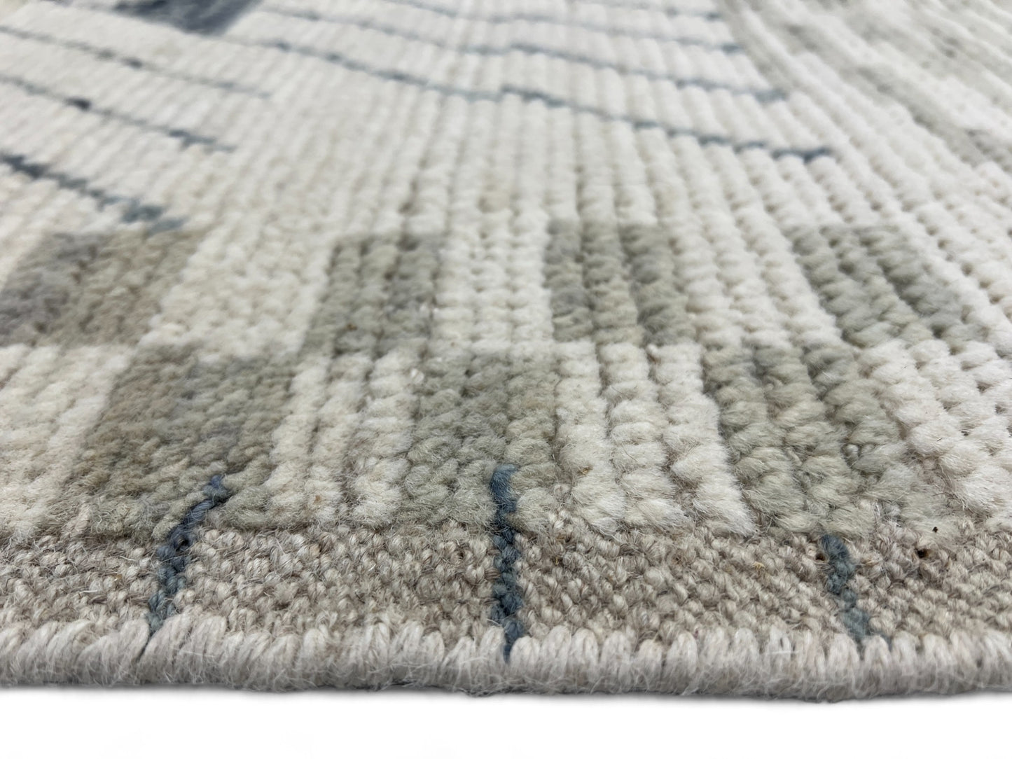 Modern Moroccan Style Rug with mid-c Scandinavian Design 270x196cm | Rug# 26934
