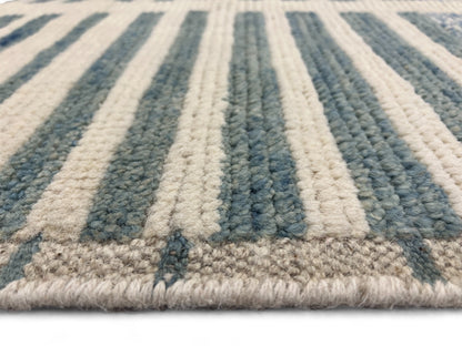 Modern Moroccan Style Rug with mid-c Scandinavian Design 270x188cm | Rug# 26937