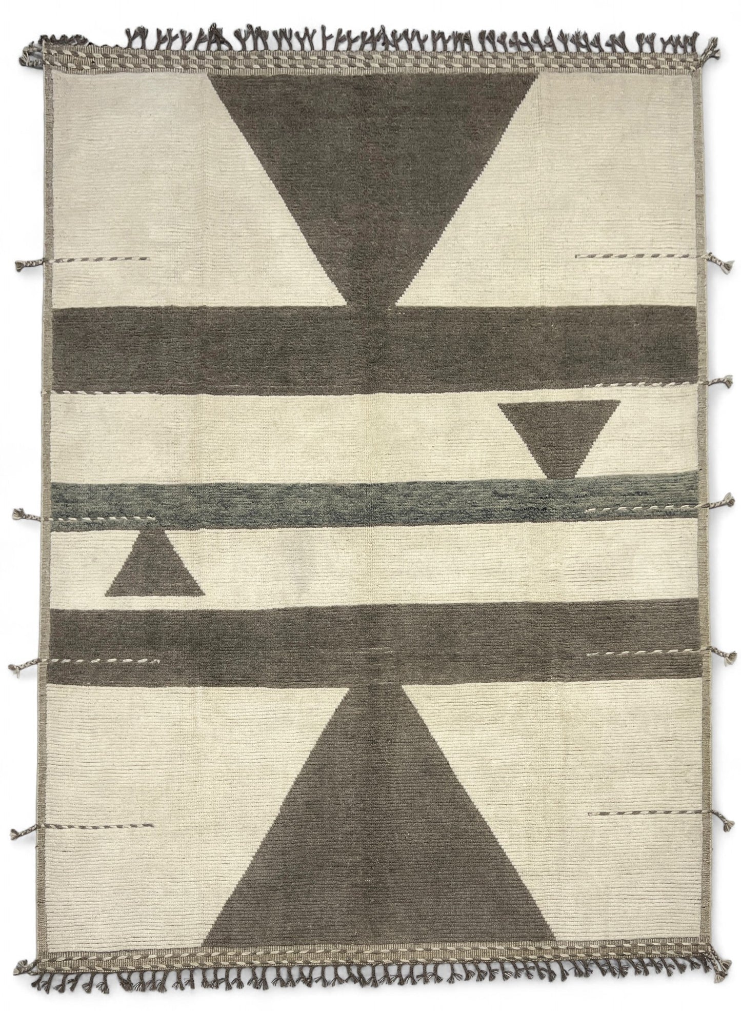 Modern Moroccan Style Rug with mid-c Scandinavian Design 315x244cm | Rug# 26938