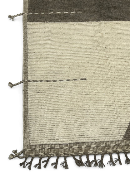 Modern Moroccan Style Rug with mid-c Scandinavian Design 315x244cm | Rug# 26938