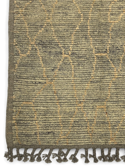 Modern Moroccan Style Rug with mid-c Scandinavian Design 247x192cm | Rug# 26944