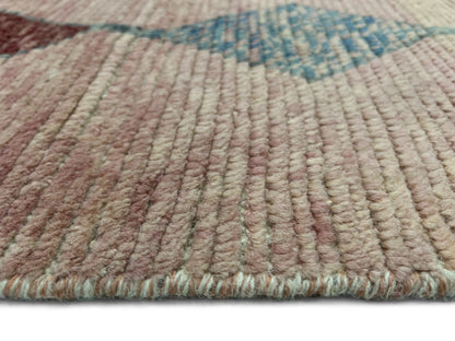 Modern Moroccan Style Rug with mid-c Scandinavian Design 276x185cm | Rug# 26946