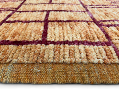 Modern Moroccan Style Rug with mid-c Scandinavian Design 189x134cm | Rug# 26953