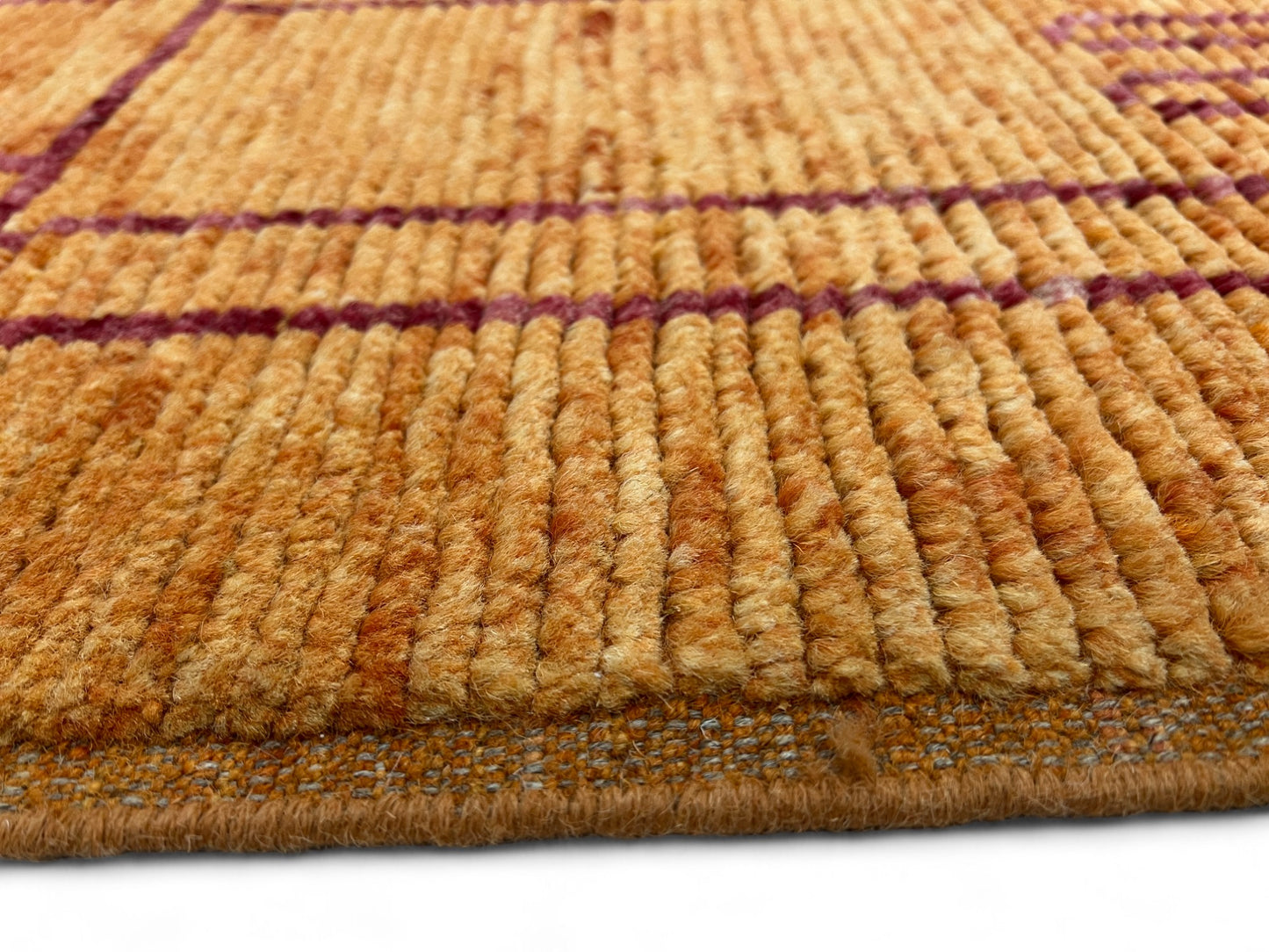 Modern Moroccan Style Rug with mid-c Scandinavian Design 456x85cm | Rug# 26954