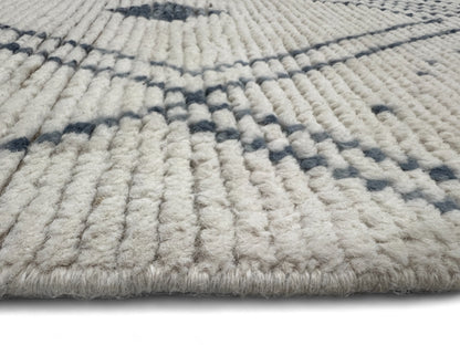Modern Moroccan Style Rug with mid-c Scandinavian Design 331x72cm | Rug# 26957