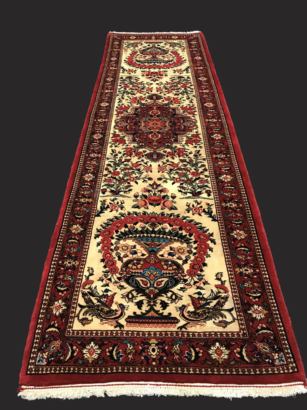 Persian bakhtiari hallrunner 320x97cm