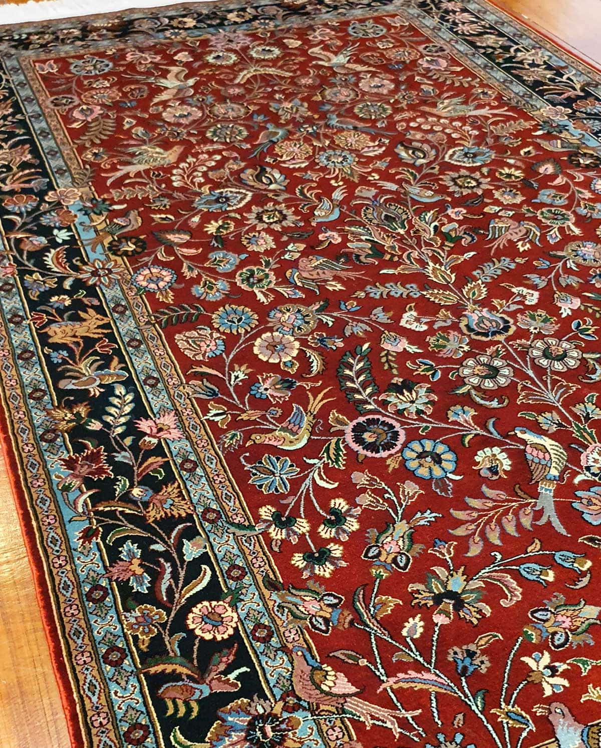 Superfine Kashmir silk 149x91cm | Rug# 30031