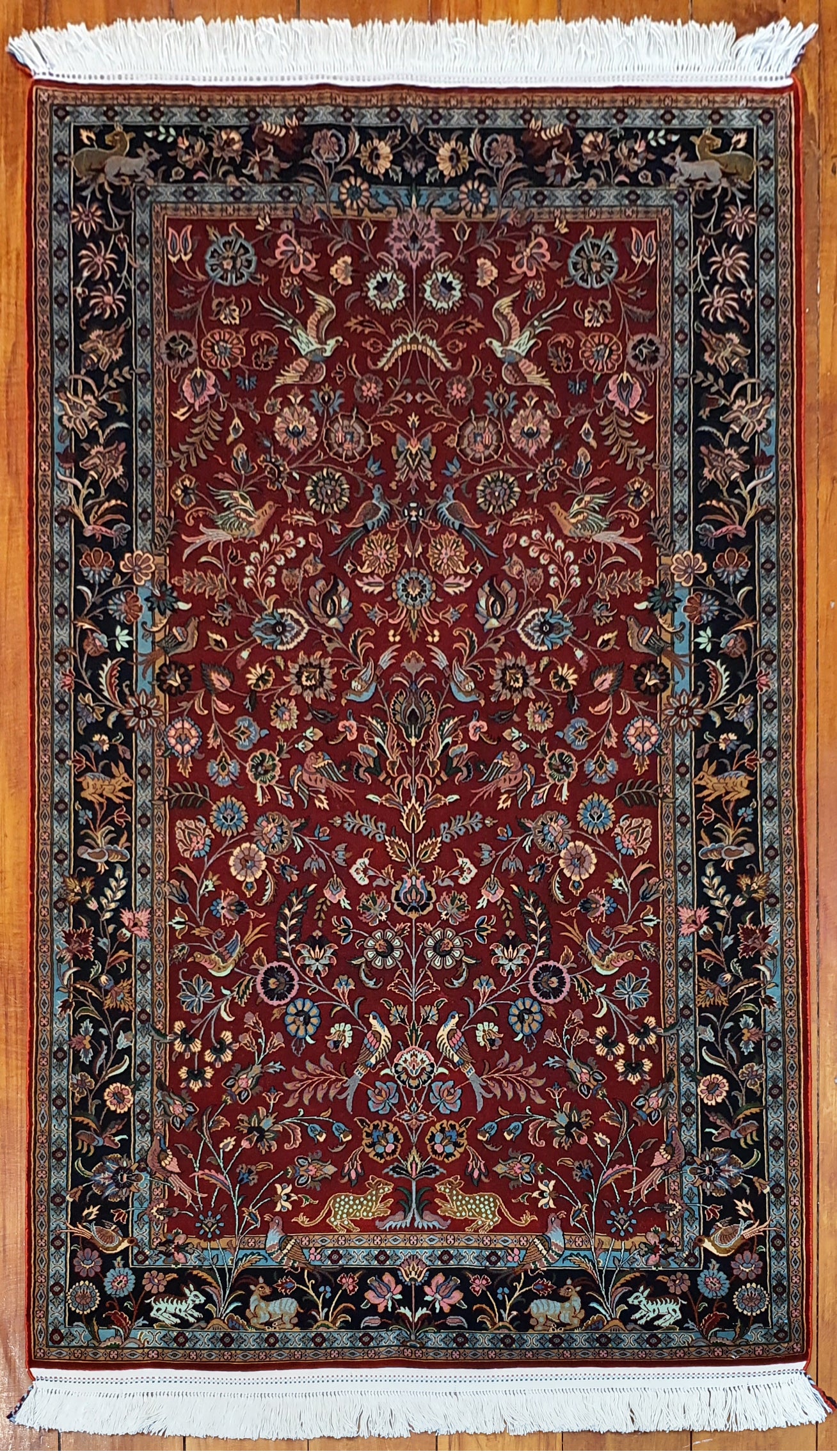 Superfine Kashmir silk 149x91cm | Rug# 30031