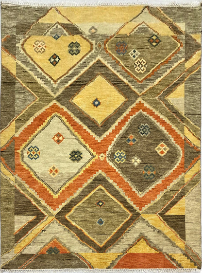 Indo Himalayan Carpet 235x171cm | Rug# 30809