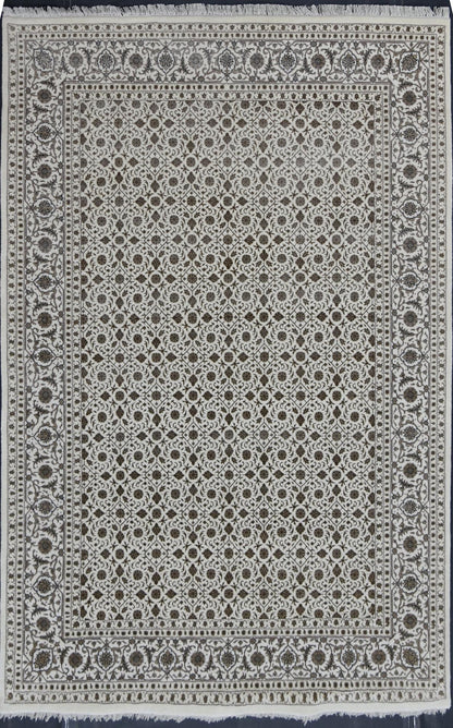 Superfine Jaipur in Tabriz Mahi design 202x146cm | Rug# 31094