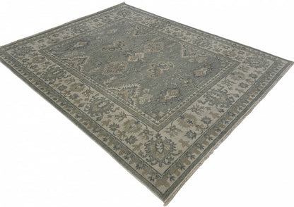 New-weave Oushak Design 298x242cm | Rug# 31144