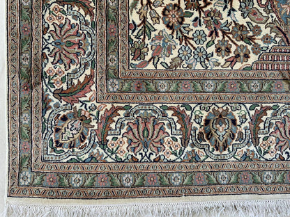 Kashmir Silk Tree-of-Life 188x123cm | Rug# 31211