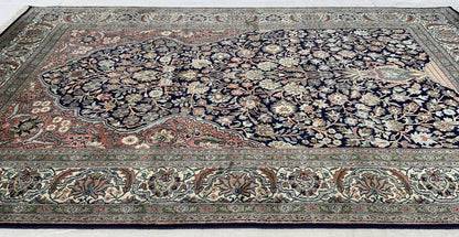 Kashmir Silk Rug 192x126cm | Rug# 31212