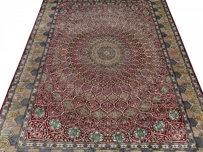 Kashmir Silk Dome-design 386x275cm | Rug# 31236