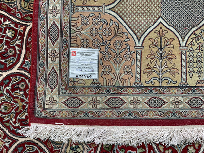 Kashmir Silk Dome-design 386x275cm | Rug# 31236