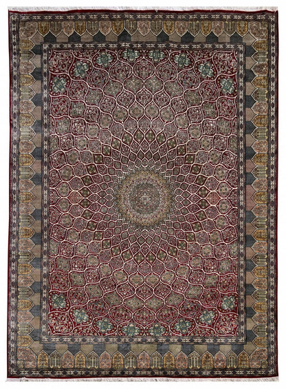 Kashmir Silk Dome-design 386x275cm