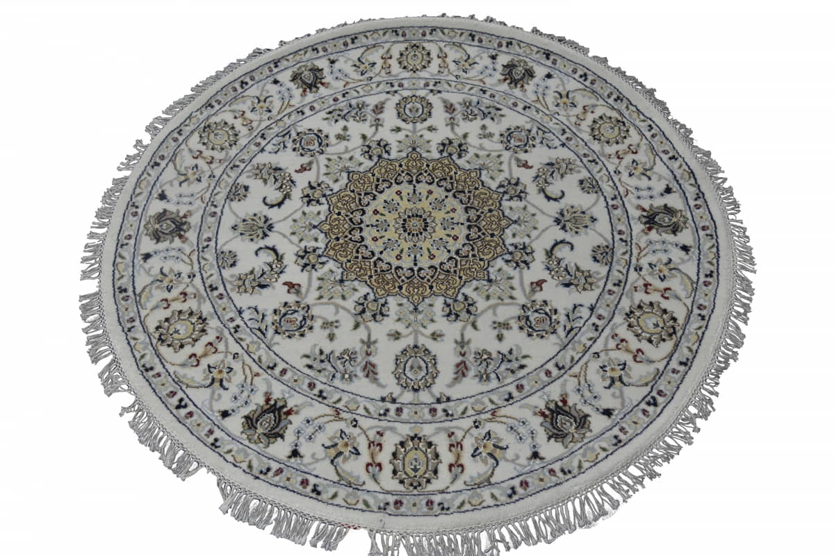 Amritsar Nain Round-Rug 128x125cm