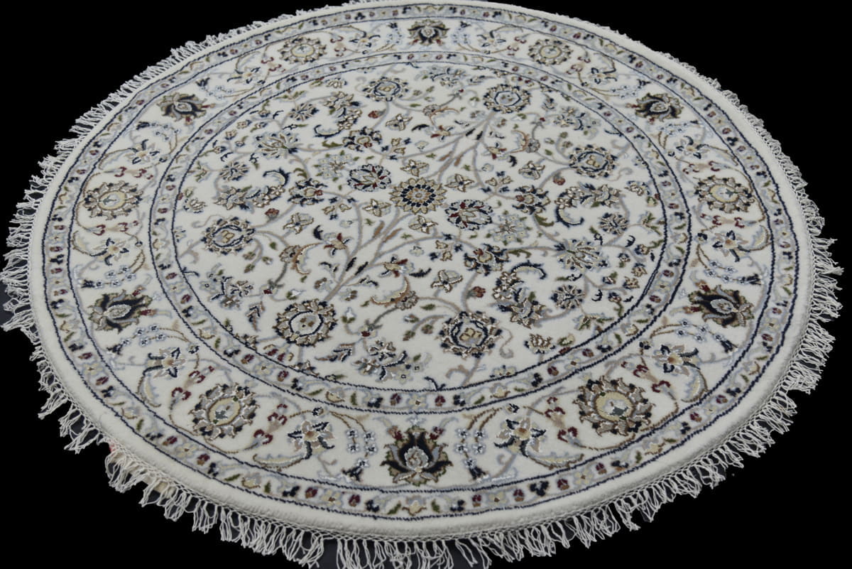 Round Amritsar Nain 126x126cm | Rug# 31268