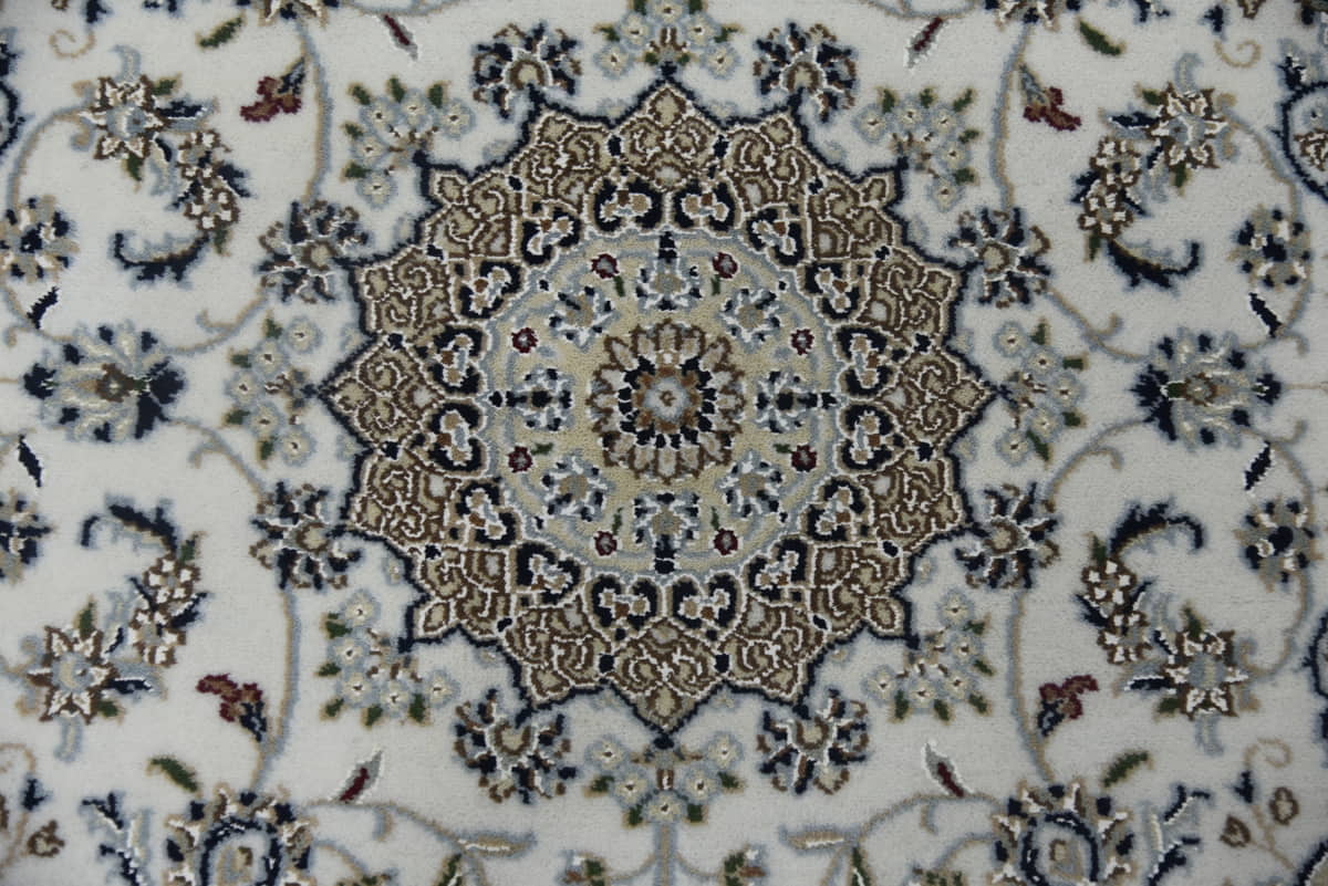 Amritsar Square Nain-Design 129x126cm | Rug# 31281