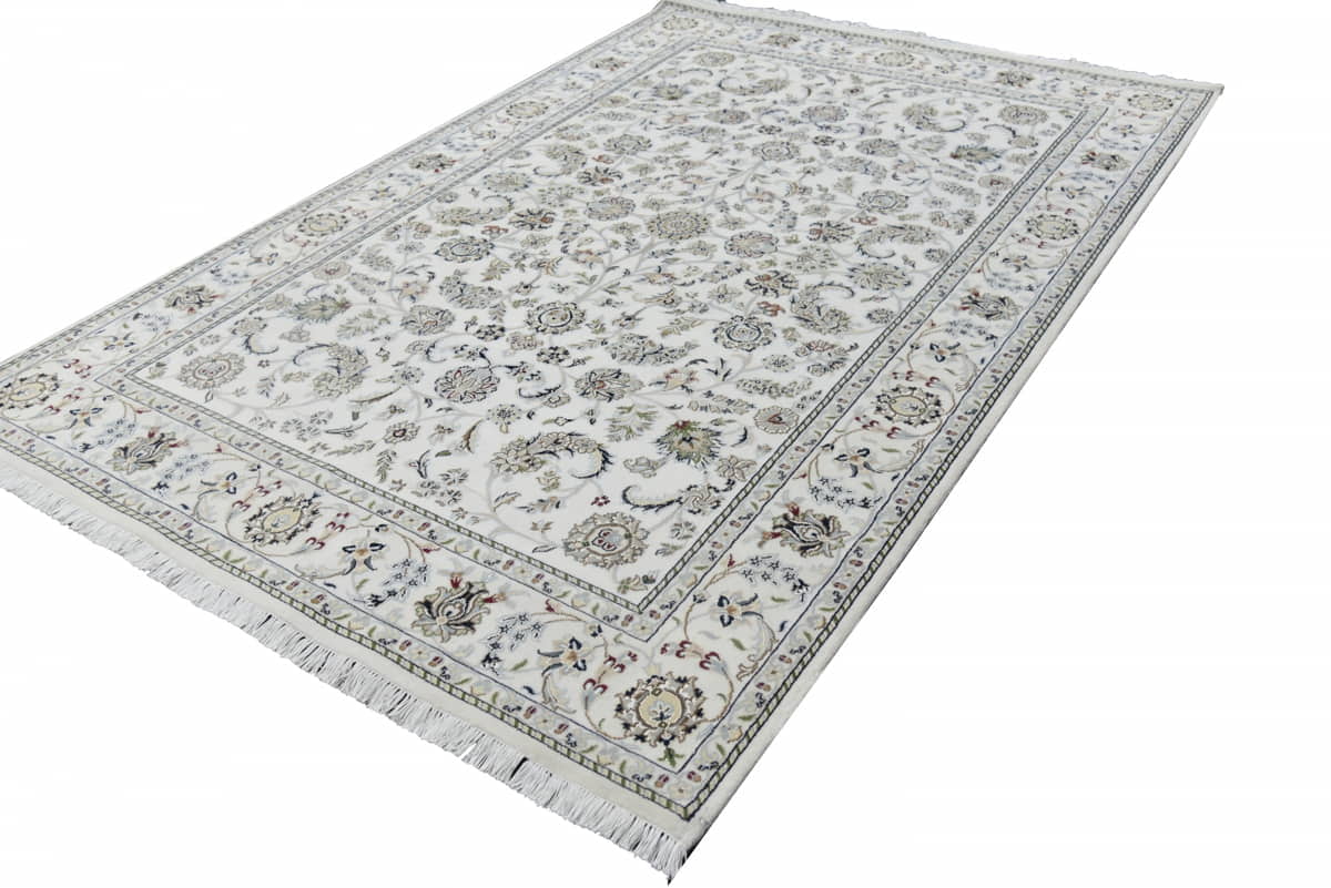 very fine Amritsar Nain, wool & silk pile, 277x186cm | Rug# 31294