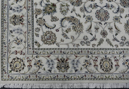 very fine Amritsar Nain, wool & silk pile, 277x186cm | Rug# 31294