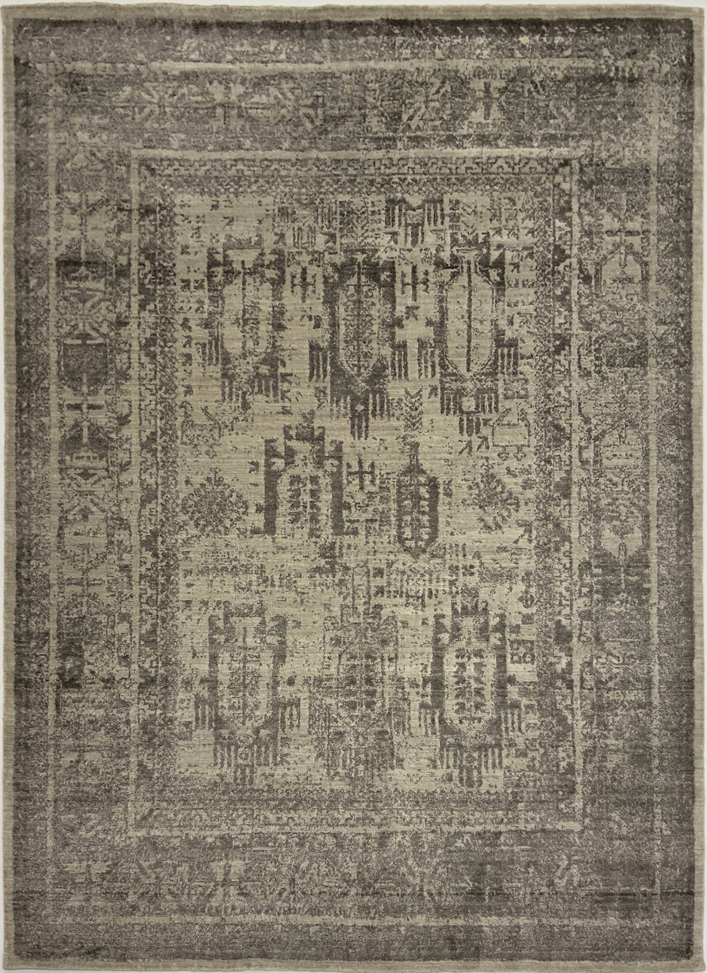 Modern Transitional design 304x243cm | Rug# 31334