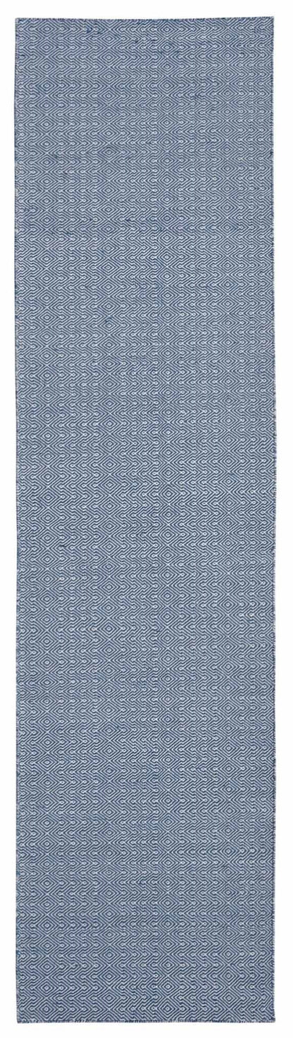 Hand-woven modern Kilim 400x80cm | Rug # 31411