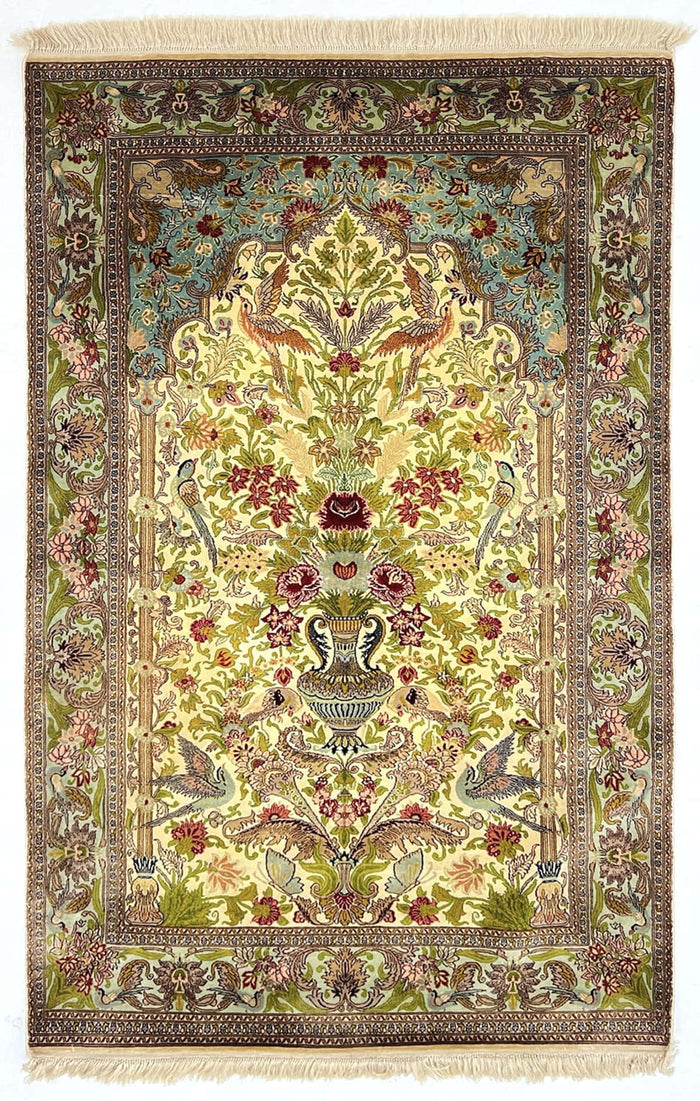 Superb Tree-Of-Life silk 126x80 cm