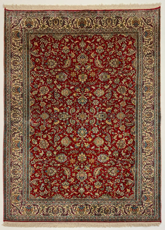 Srinagar Kashmir silk 185x128cm | Rug# 31605