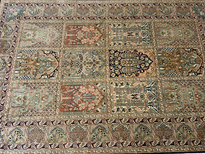 Srinagar Kashmir silk 191x125cm | Rug# 31607