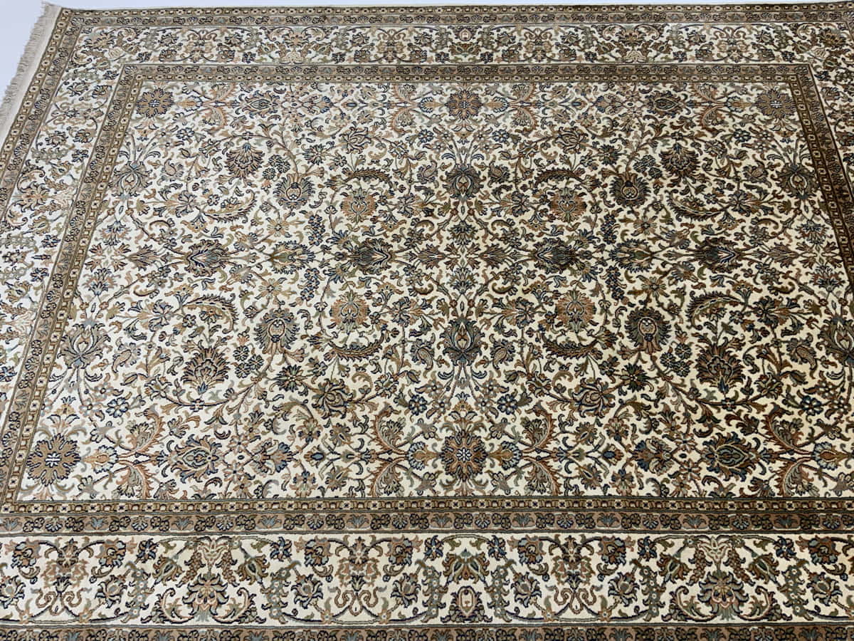 Srinagar Kashmir silk 215x158cm | Rug# 31610