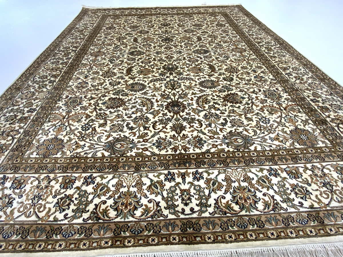 Srinagar Kashmir silk 215x158cm | Rug# 31610