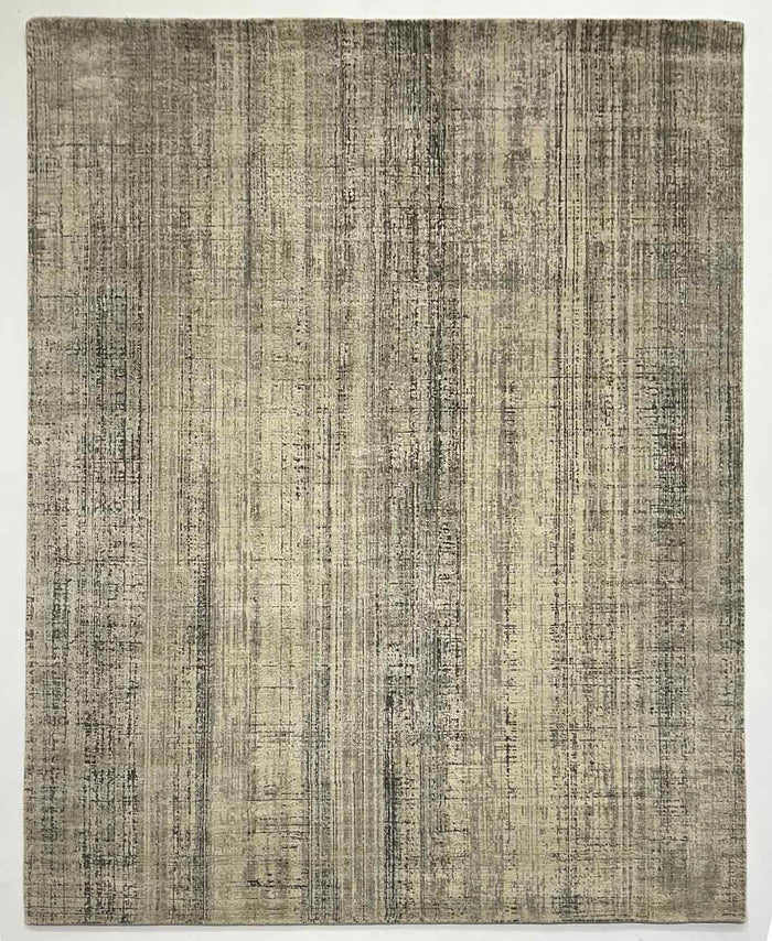 Pure silk & wool Oxidized Abstract designer rug 311x246cm | Rug# 31625