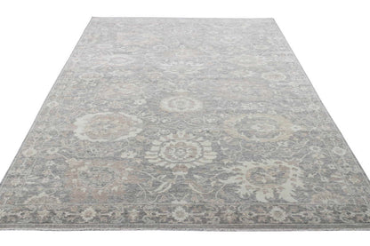 Transitional Classic carpet, 15th-Century Safavid inspired, 304x259cm | Rug# 31638