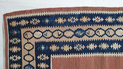 Antique Kurdi Kilim, circa 1910, Persia,  426x110cm | Rug# 3327