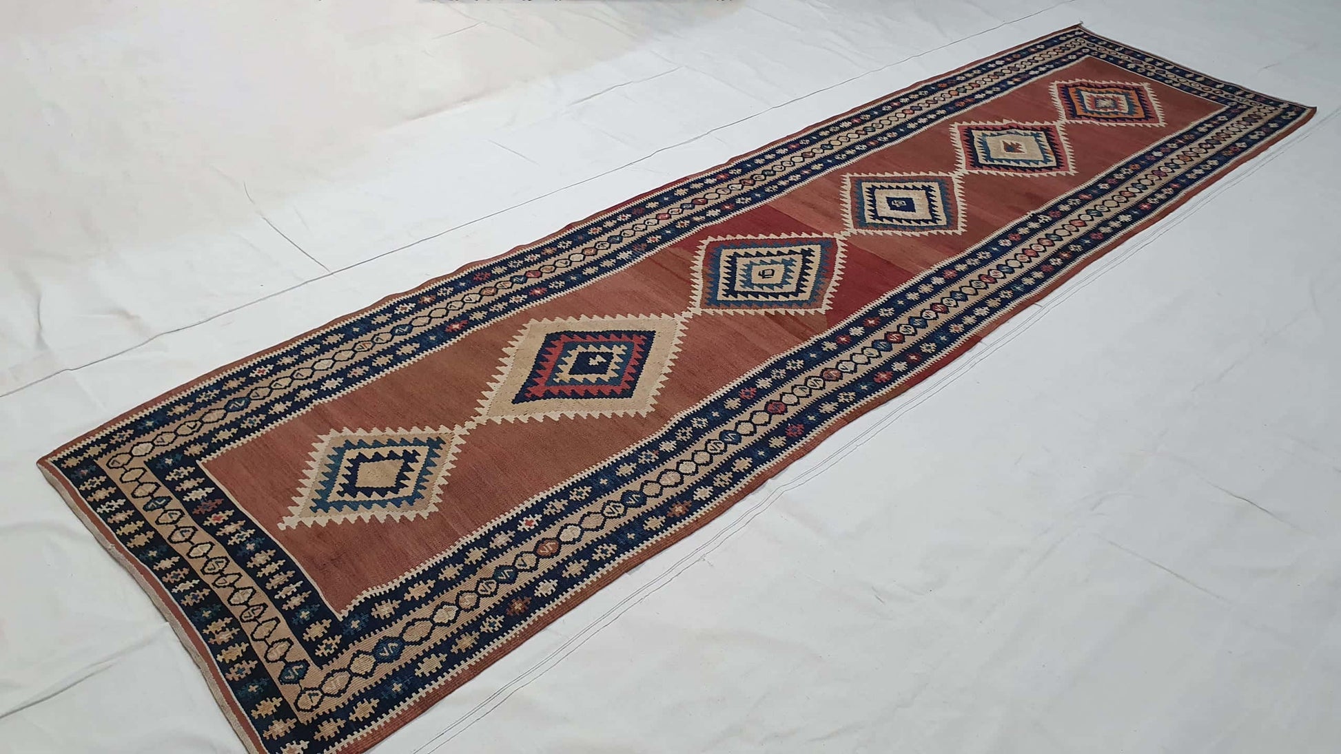 Antique Kurdi Kilim 426x110cm