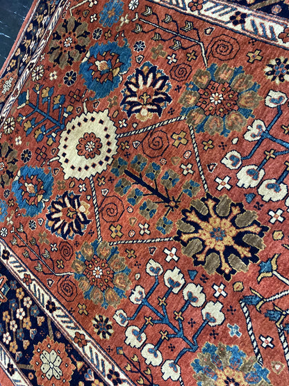 Persian Antique Bijar 254x146cm | Rug# 420