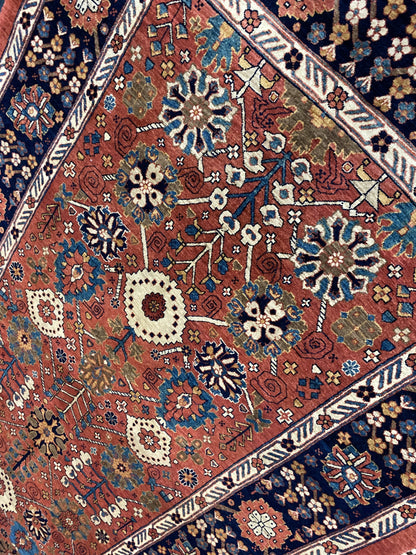 Persian Antique Bijar 254x146cm | Rug# 420